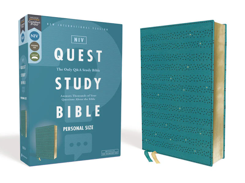NIV, Quest Study Bible, Personal Size, Comfort Print: The Only Q and A Study Bible - Image 2