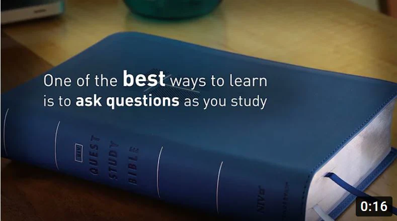 NIV, Quest Study Bible, Personal Size, Comfort Print: The Only Q and A Study Bible - Image 5