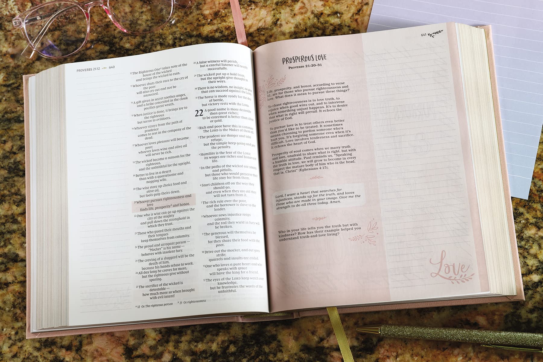 NIV, Radiant Virtues Bible: A Beautiful Word Collection, Red Letter Edition, Comfort Print: Explore the virtues of faith, hope, and love - Image 24