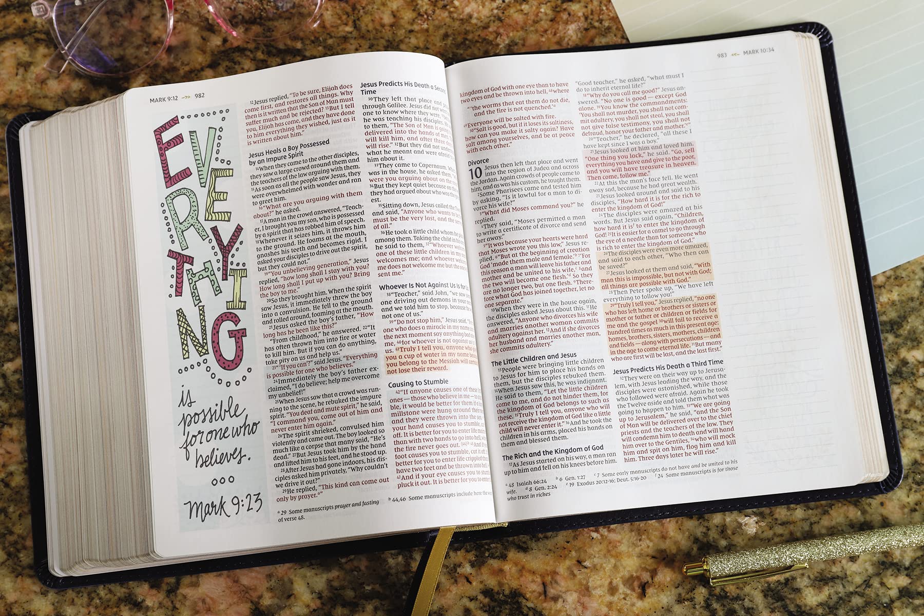 NIV, Radiant Virtues Bible: A Beautiful Word Collection, Red Letter Edition, Comfort Print: Explore the virtues of faith, hope, and love - Image 41