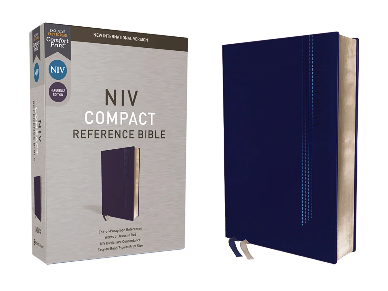 NIV, Reference Bible, Compact, Red Letter Edition, Comfort Print - Image 2