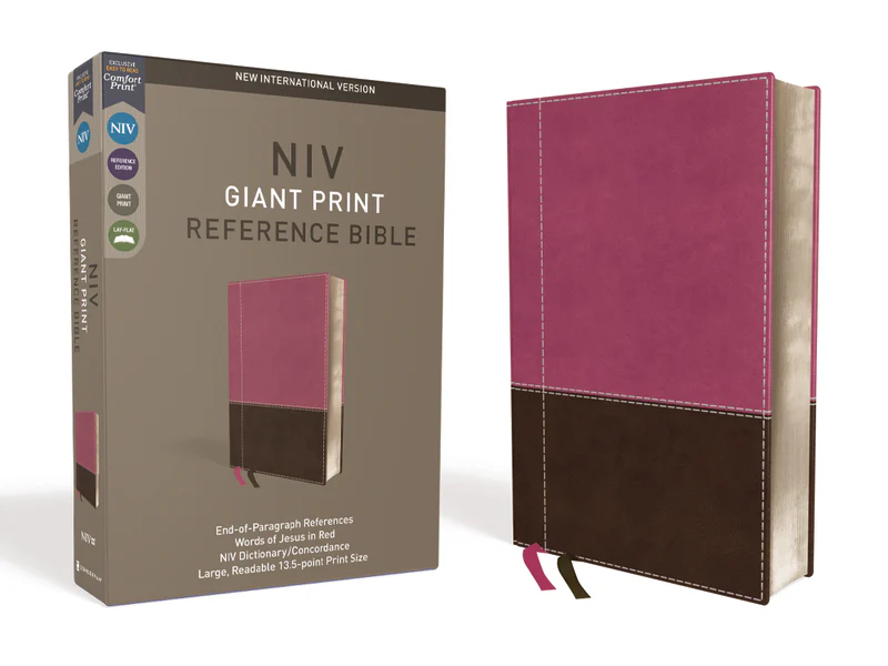 NIV, Reference Bible, Giant Print, Red Letter Edition, Comfort Print - Image 6
