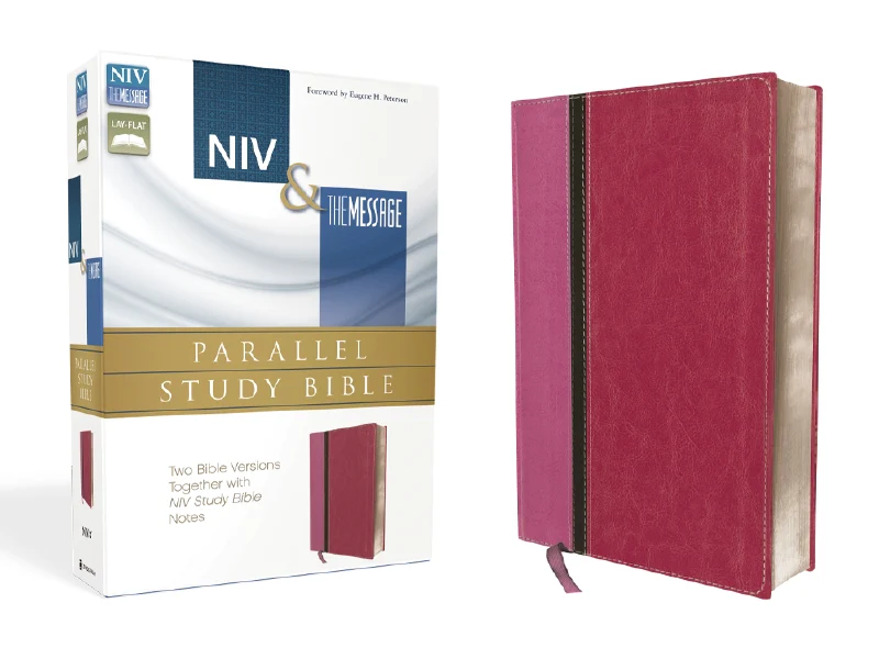 NIV, The Message, Parallel Study Bible: Two Bible Versions Together with NIV Study Bible Notes