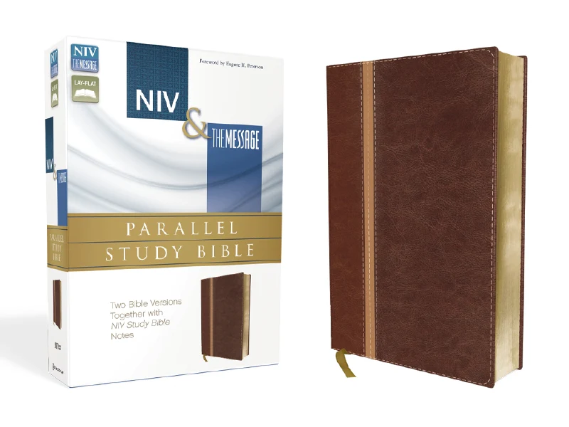 NIV, The Message, Parallel Study Bible: Two Bible Versions Together with NIV Study Bible Notes - Image 2