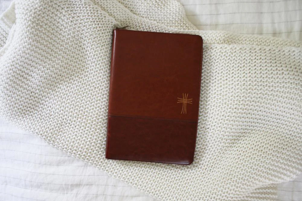 NIV, Thinline Bible, Large Print, Leathersoft, Zippered, Red Letter, Comfort Print - Image 3