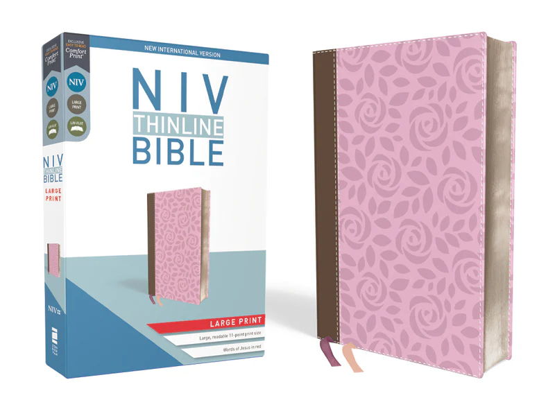 NIV, Thinline Bible, Large Print, Red Letter, Comfort Print - Image 5