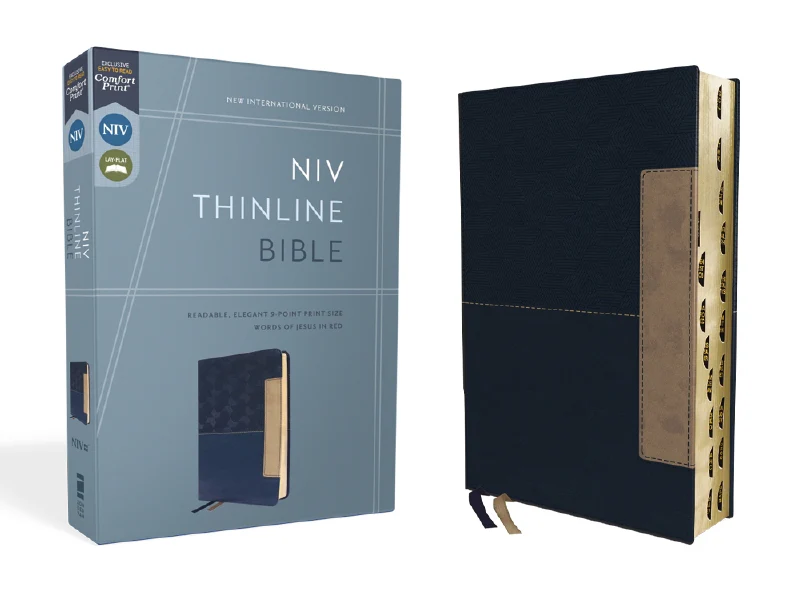 NIV, Thinline Bible, Red Letter, Comfort Print - Image 3