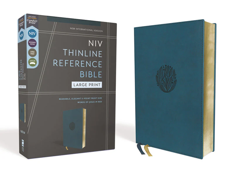 NIV, Thinline Reference Bible, Large Print, Red Letter, Comfort Print - Image 2