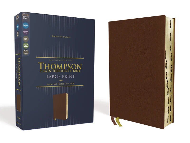 NIV, Thompson Chain-Reference Bible, Large Print, Red Letter Edition, Comfort Print - Image 2