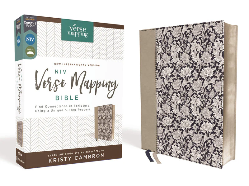 NIV, Verse Mapping Bible, Comfort Print: Find Connections in Scripture Using a Unique 5-Step Process