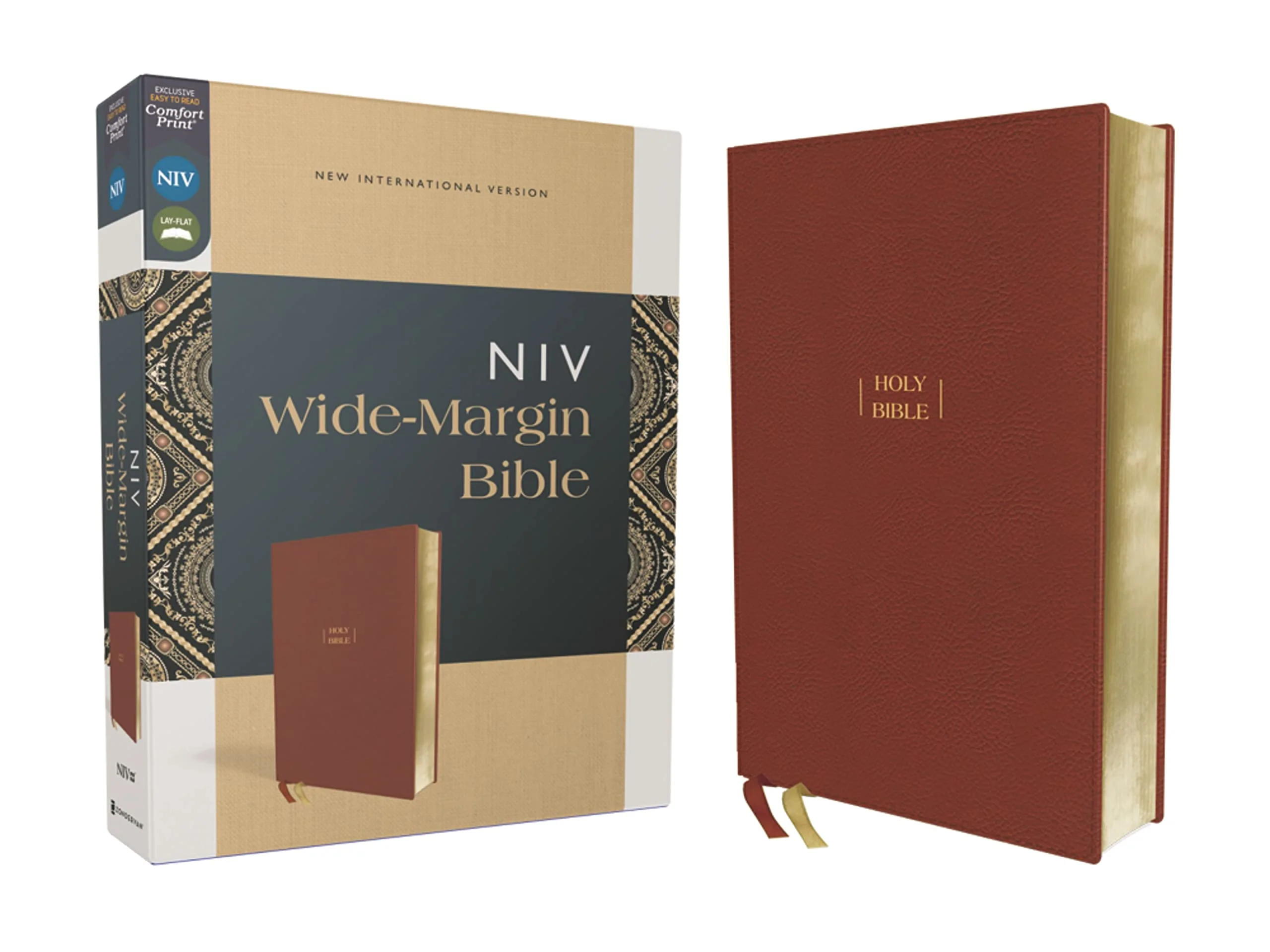 NIV, Wide Margin Bible, Red Letter Edition, Comfort Print - Image 2