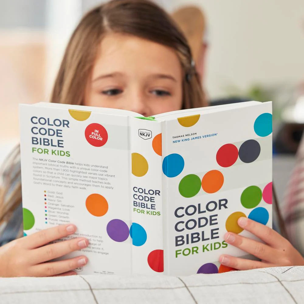 NKJV, Color Code Bible for Kids, Comfort Print - Image 5