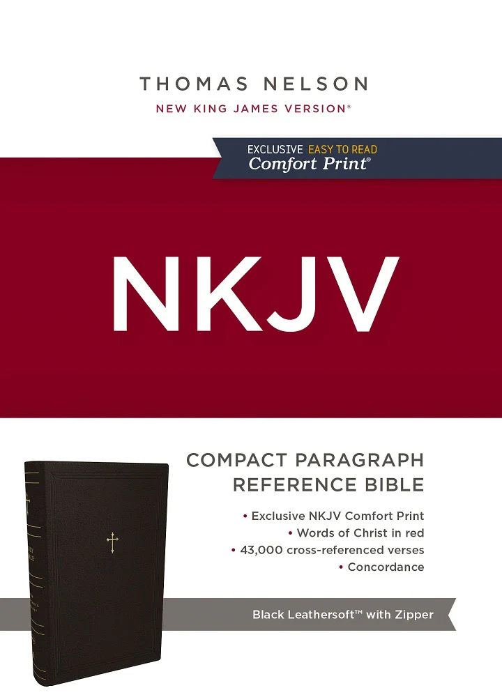 NKJV Compact Paragraph-Style Bible w/ 43,000 Cross References, Red Letter, Comfort Print: Holy Bible, New King James Version - Image 11