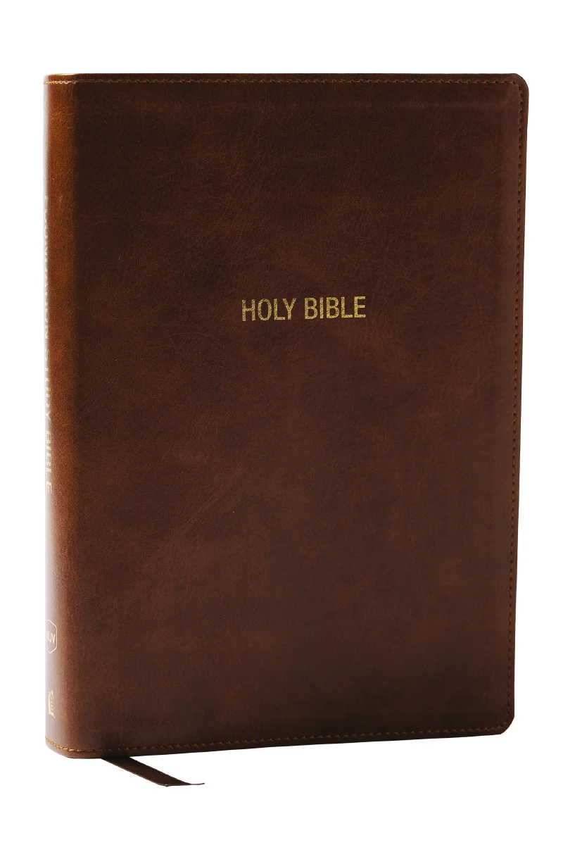 NKJV Foundation Study Bible, Wide-Margin, Black Hardcover, Red Letter