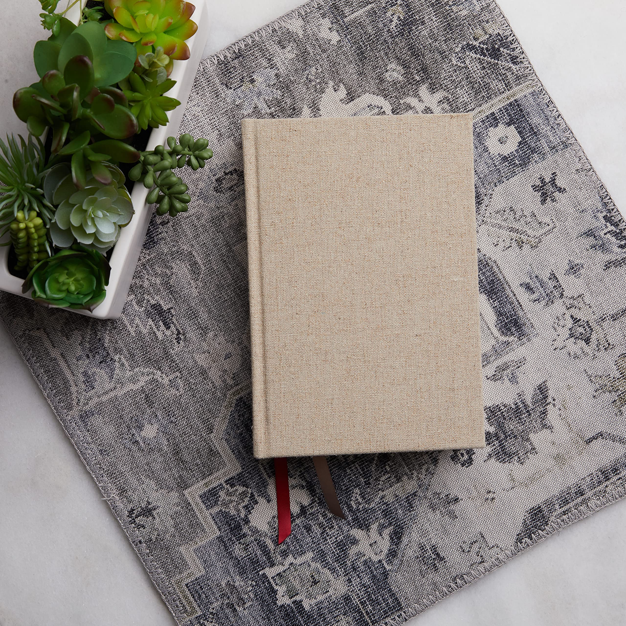 NKJV, Interleaved Bible, Journal Edition, Red Letter, Comfort Print: The Ultimate Bible Journaling Experience - Image 5