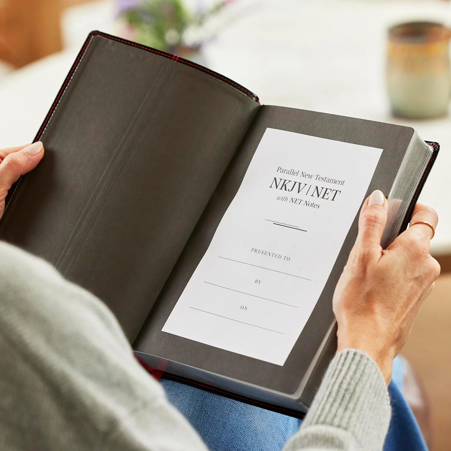 NKJV-NET Parallel New Testament with NET Translators' Notes, Hardcover, Red Letter, Comfort Print: Unparalleled Insights with over 16,000 Translator Notes - Image 5