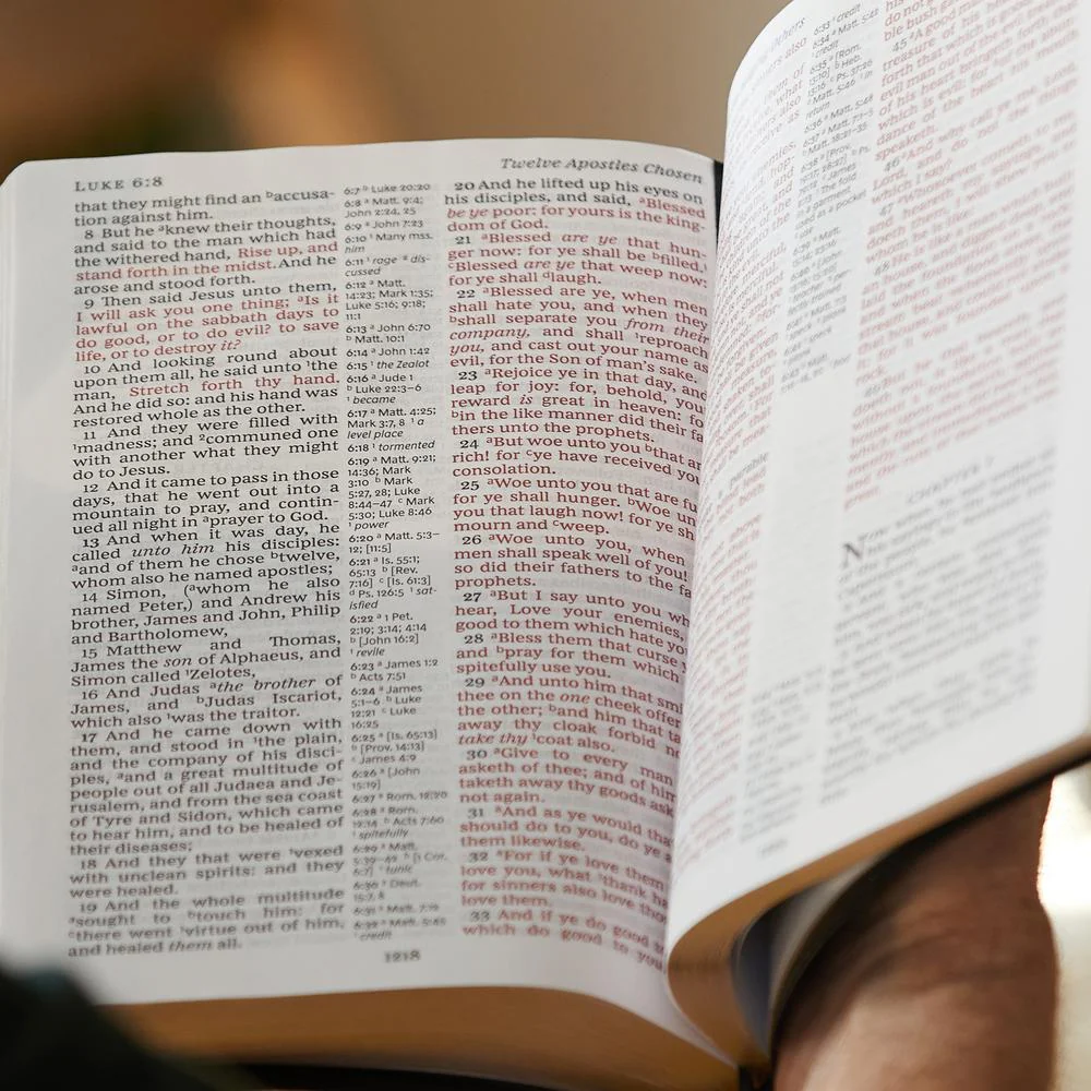 NKJV, Reference Bible, Center-Column Giant Print, Red Letter Edition, Comfort Print - Image 32