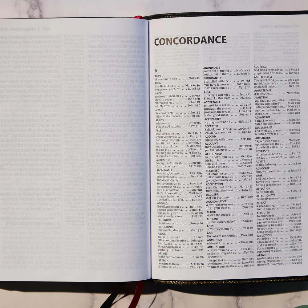 NKJV, Reference Bible, Center-Column Giant Print, Red Letter Edition, Comfort Print - Image 58