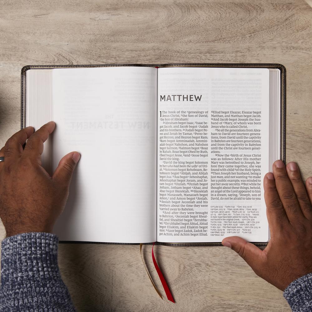 NKJV Holy Bible, Super Giant Print Reference Bible, 43,000 Cross References, Red Letter, Comfort Print - Image 22