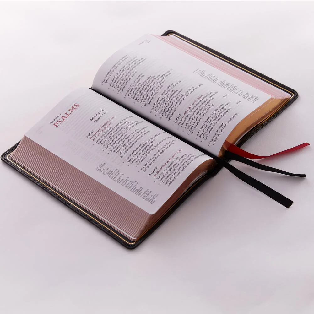 NKJV, Single-Column Reference Bible, Premium Goatskin Leather, Brown, Premier Collection, Comfort Print: Holy Bible, New King James Version - Image 7