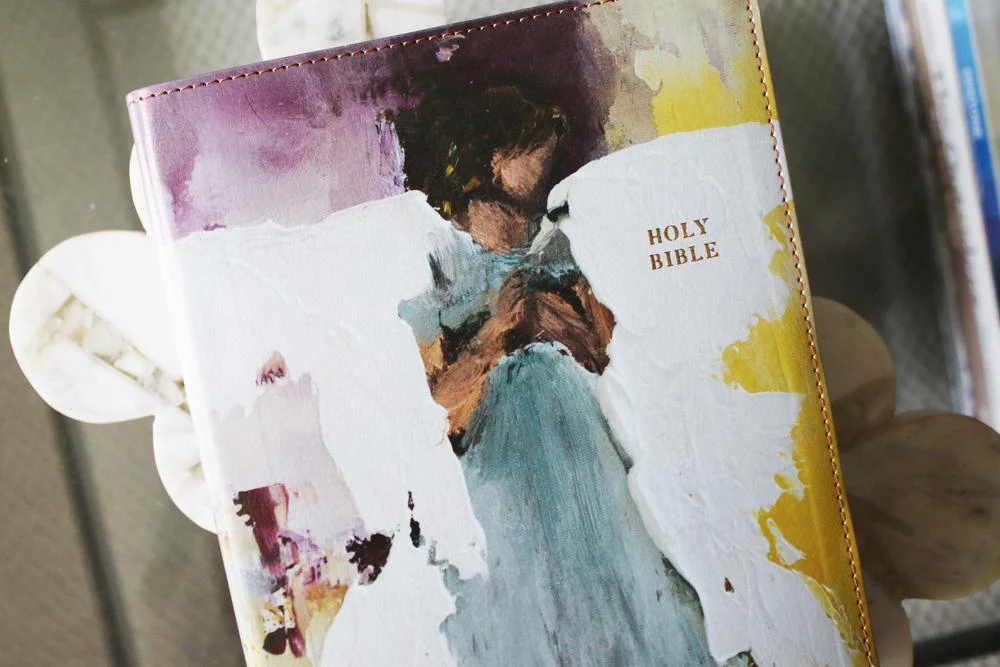 NRSVue, Holy Bible, Anne Neilson Angel Art Series, Comfort Print - Image 12