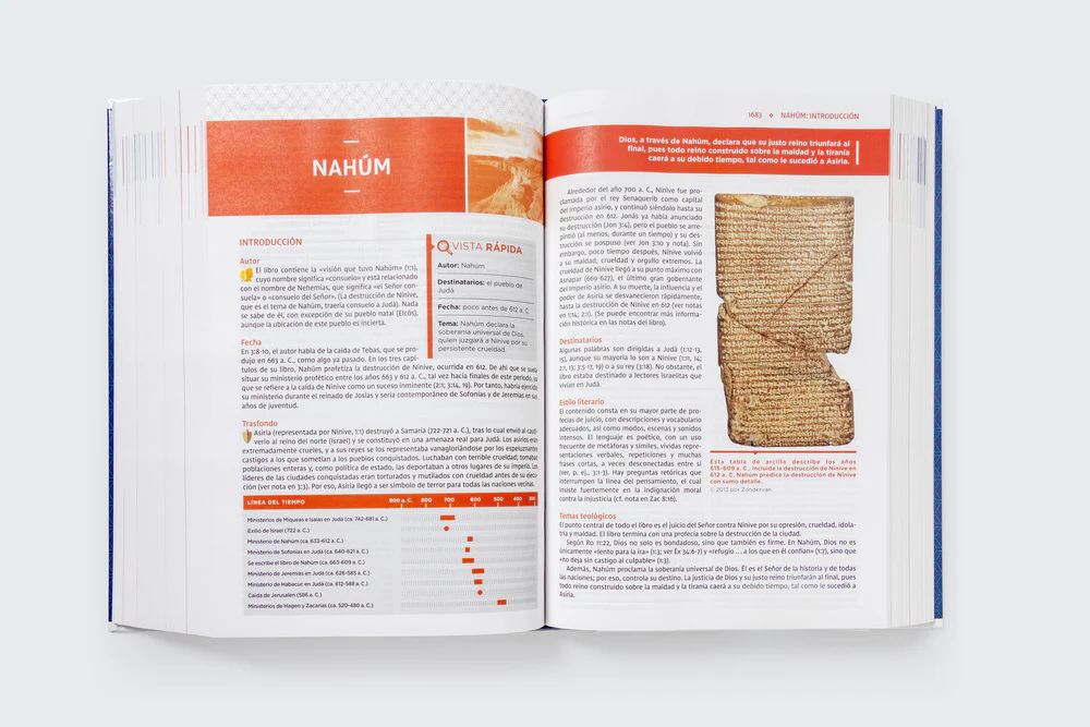 NVI, Biblia de Estudio actualizada, Revisión 2022, Letra grande, Tapa Dura, Interior a color, Palabras de Jesús en Rojo, Comfort Print - Image 15