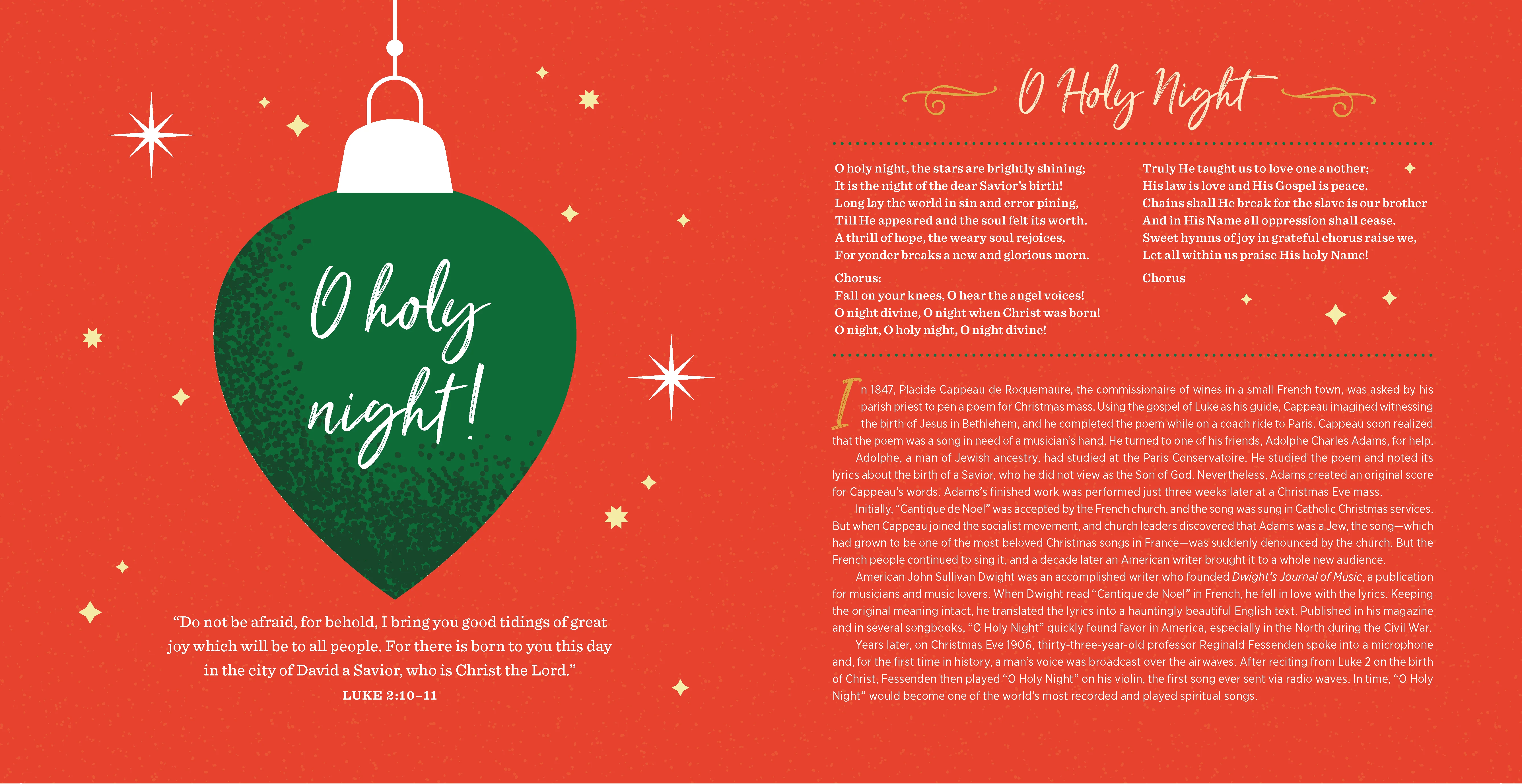 O Holy Night: Christmas Hymns & Ornaments 3-Pack Bundle - Image 5