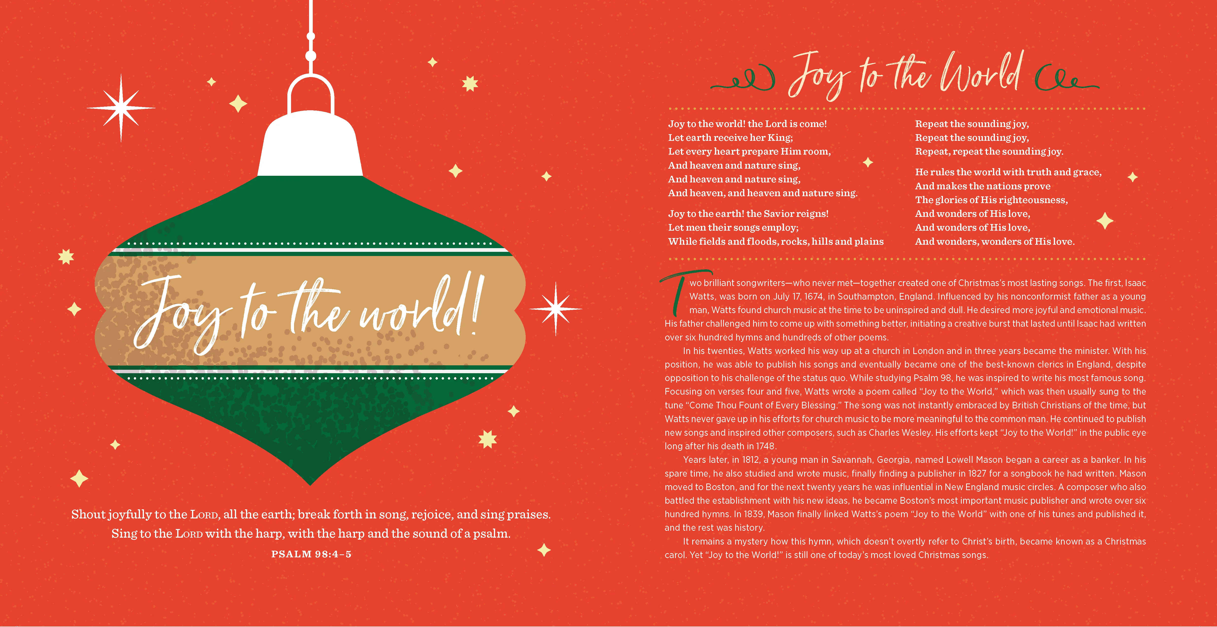 O Holy Night: Christmas Hymns & Ornaments 3-Pack Bundle - Image 8