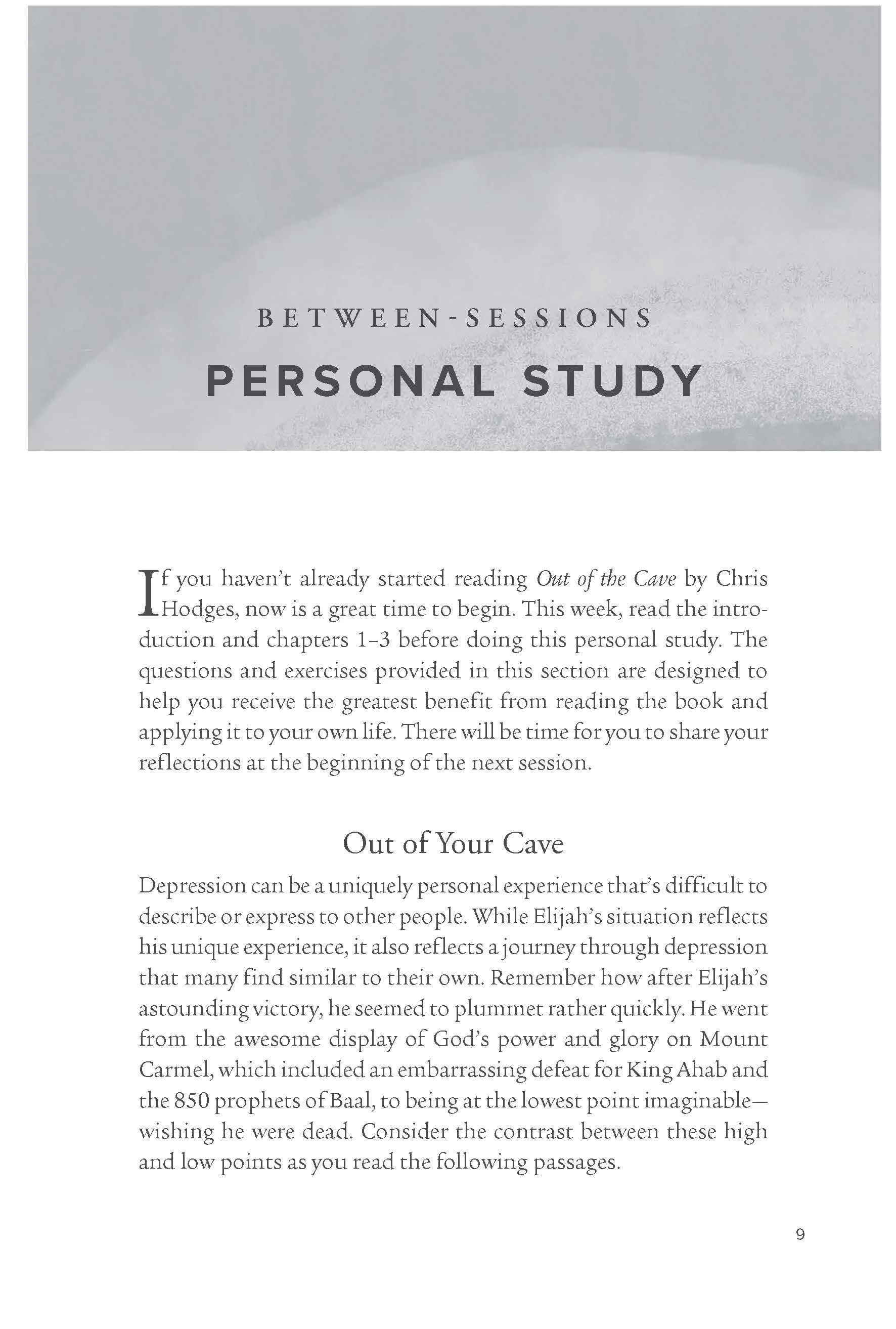 Out of the Cave Bible Study Guide plus Streaming Video: How Elijah Embraced God’s Hope When Darkness Was All He Could See - Image 8