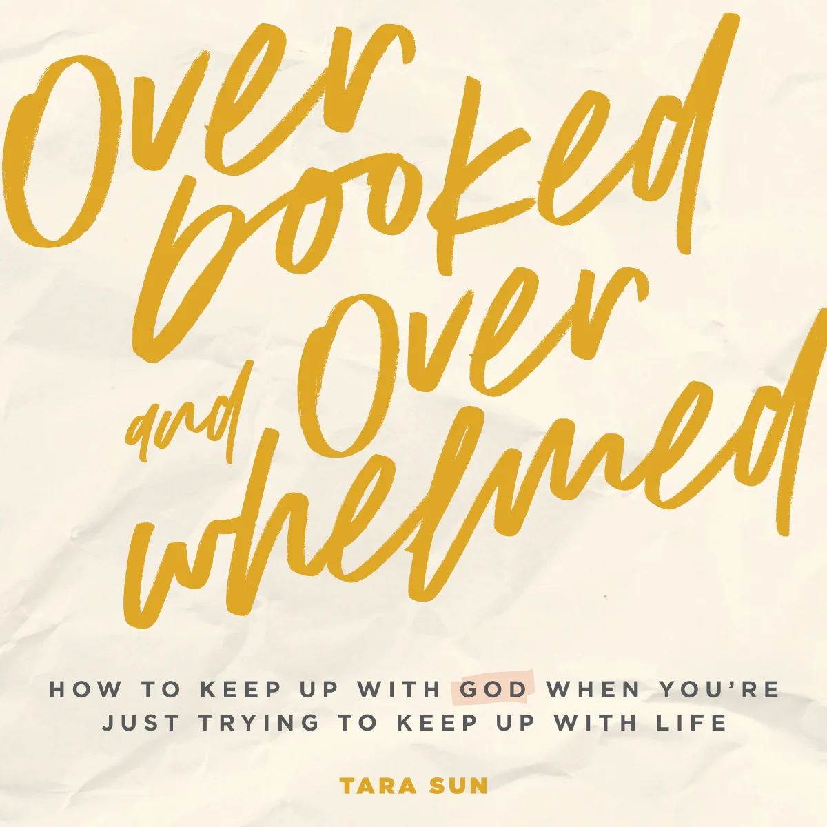 Overbooked and Overwhelmed: How to Keep Up with God When You’re Just Trying to Keep Up with Life - Audiobook (Unabridged)
