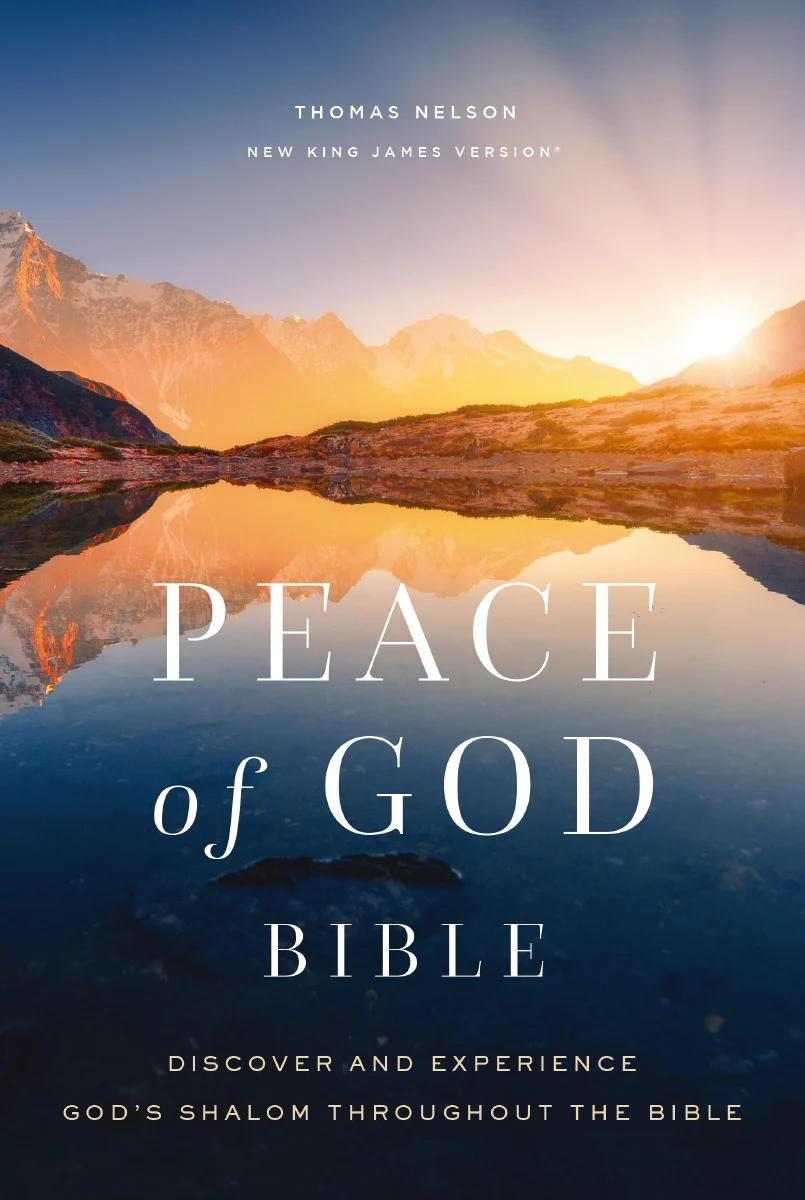 Peace of God Bible: Discover and Experience God's Shalom Throughout the Bible (NKJV, Red Letter, Comfort Print) - Image 3
