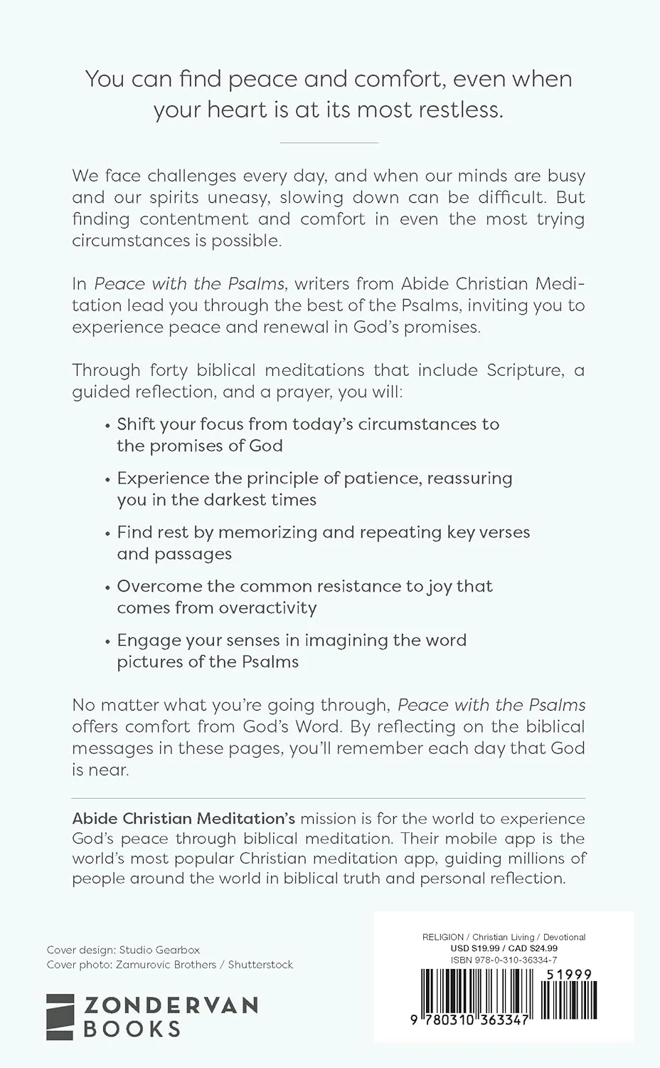 Peace with the Psalms: 40 Readings to Relax Your Mind and Calm Your Heart - Image 5