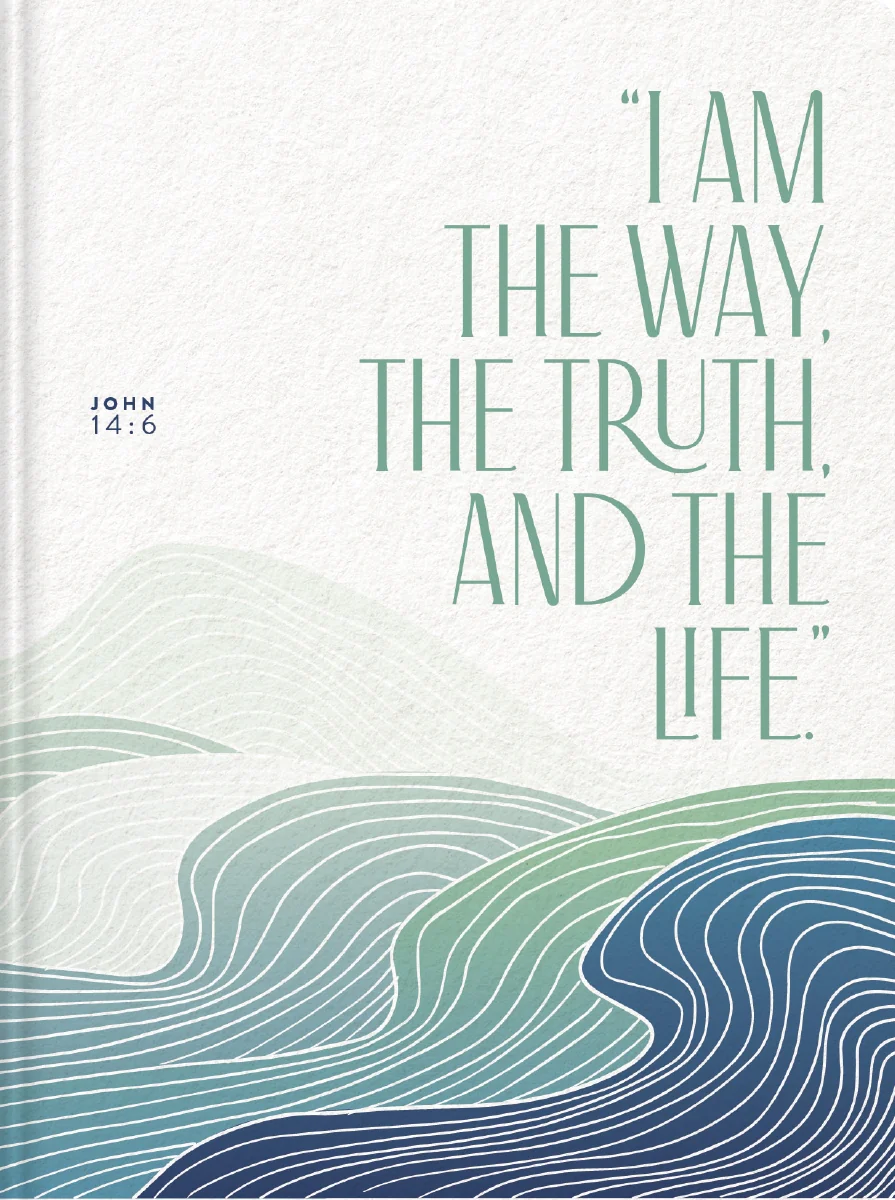NKJV Scripture Journal, Hardcover, I Am the Way Truth Life