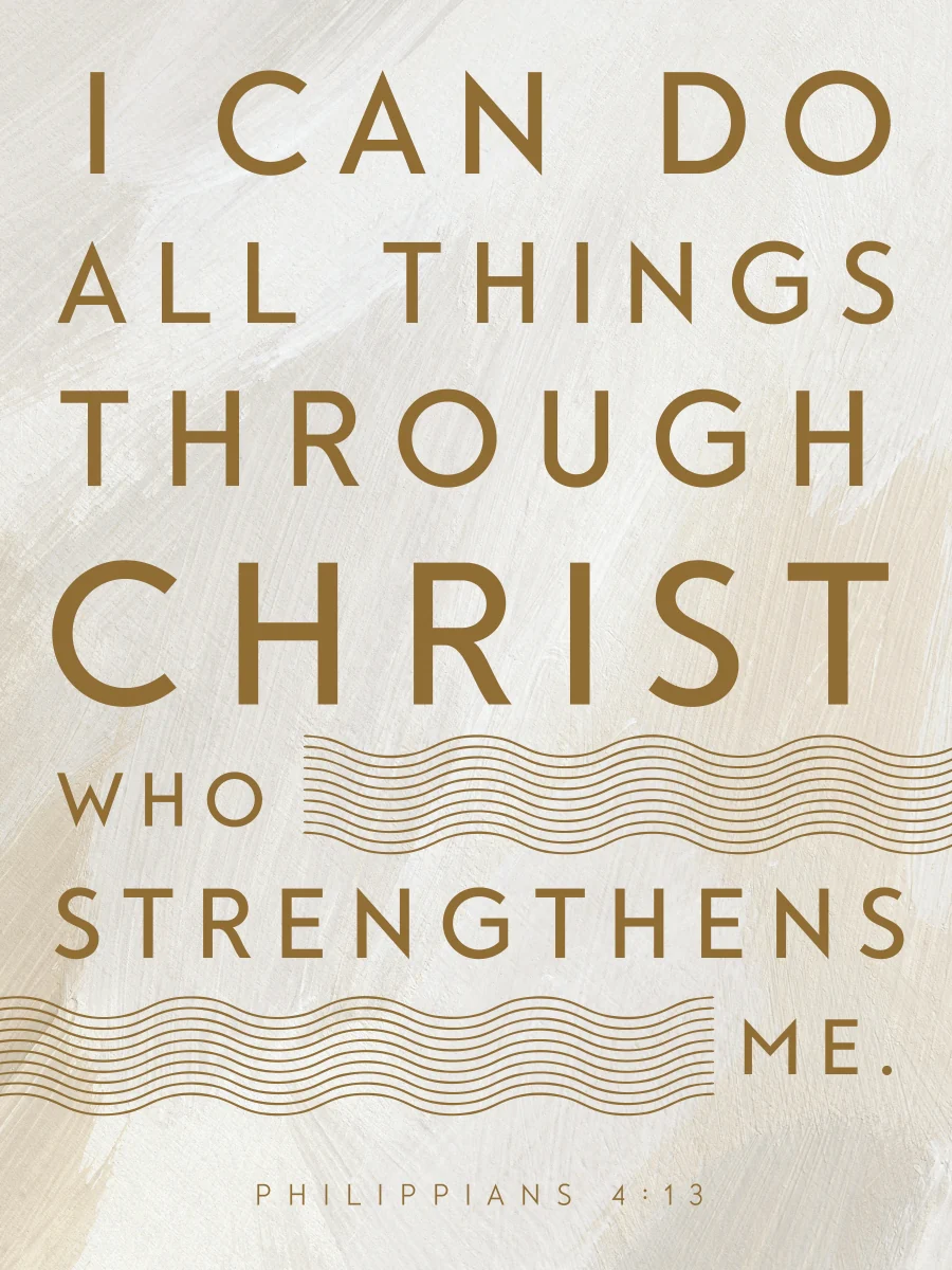 Philippians 4:13 Scripture Journal, Hardcover, Gray & Tan