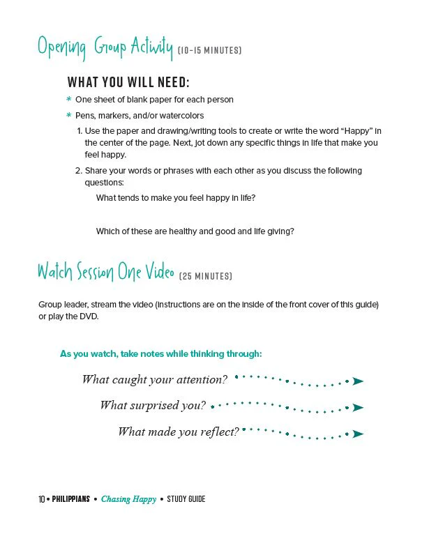 Philippians Bible Study Guide plus Streaming Video: Chasing Happy - Image 9