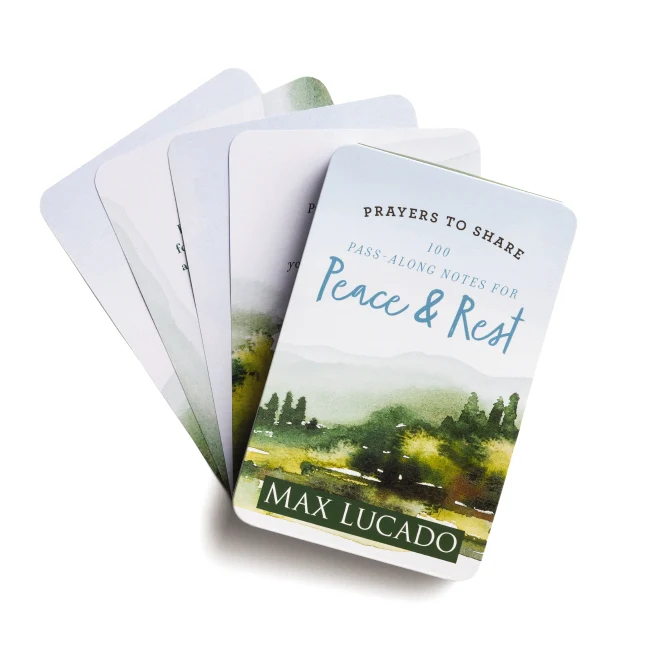 100 Pass-Along Notes for Peace & Rest: Prayers to Share (Shareable Messages of Encouragement with a Prayer, Scripture, and Inspirational Quote) - Image 3