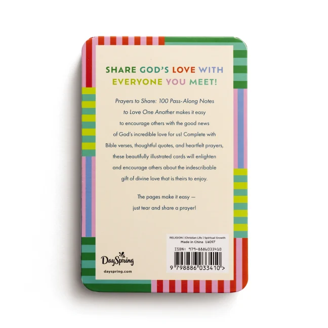 100 Pass-Along Notes to Love One Another: Prayers to Share (Shareable Messages of Encouragement with a Prayer, Scripture, and Inspirational Quote) - Image 3