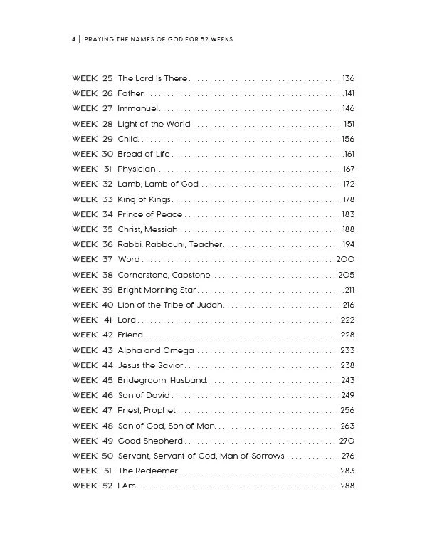 Praying the Names of God for 52 Weeks with Bonus Tear-Out Cards: A Year-Long Bible Study - Image 13