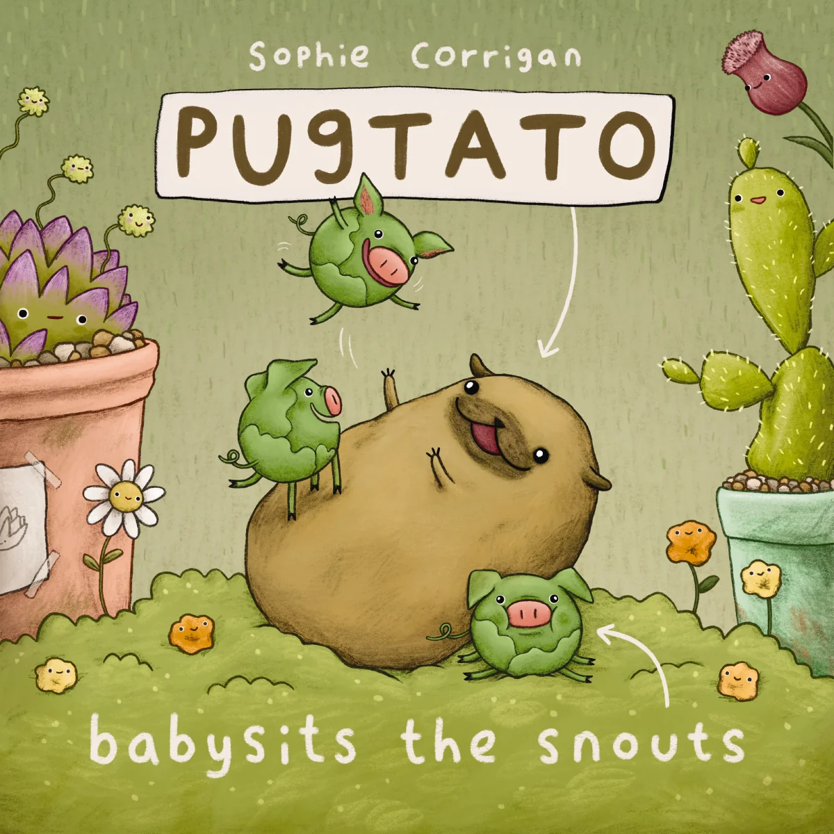 Pugtato Babysits the Snouts - Image 8
