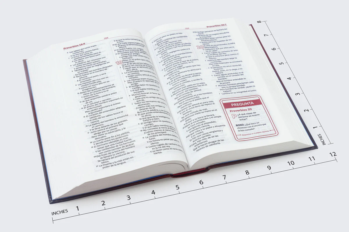 RVR60, Biblia de Estudio para Jóvenes Adolescentes, Tapa dura, Palabras de Jesús en Rojo, Comfort Print - Image 26