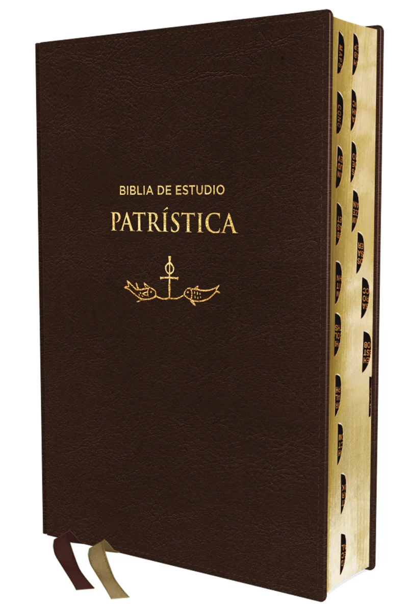 Reina Valera Revisada, Biblia de Estudio Patrística, Interior a dos colores, Palabras de Jesús en rojo: La Sabiduría del Cristianismo Antiguo, siglos I al VI - Image 3