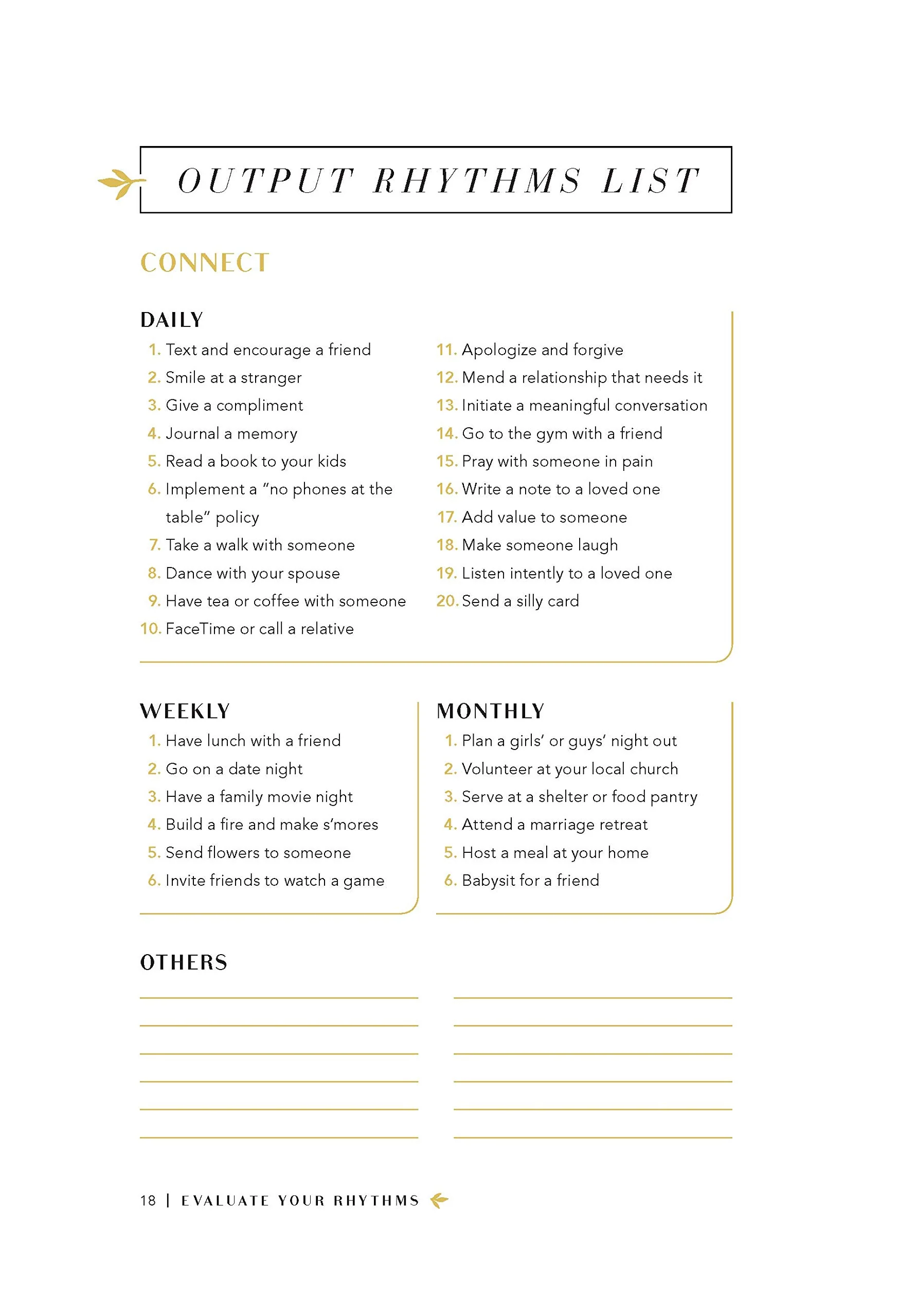 Rhythms for Life Planner and Journal: 90 Days to Peace and Purpose - Image 11