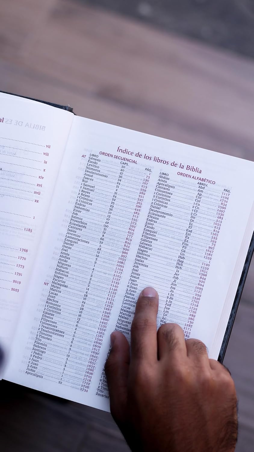 RVR60, Biblia de estudio de la vida plena, Edición clásica, Palabras de Jesús en rojo, Comfort Print / RVR60, Vida plena (Full Life) Study Bible, Classic Edition, Words of Jesus in Red, - Image 19
