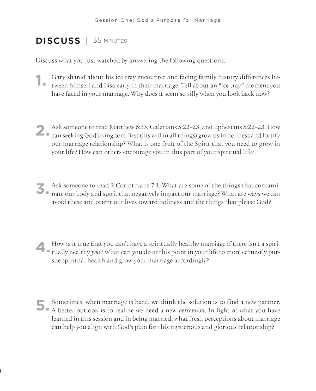 Sacred Marriage Bible Study Guide plus Streaming Video, Revised and Updated: What If God Designed Marriage to Make Us Holy More Than to Make Us Happy? - Image 10