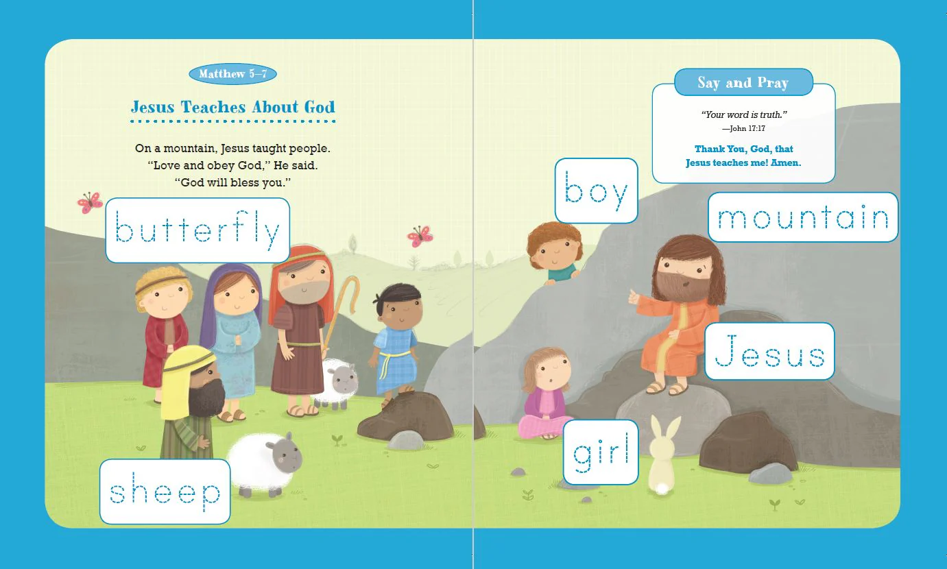 Say and Pray Bible: First Words, Stories, and Prayers - Image 5