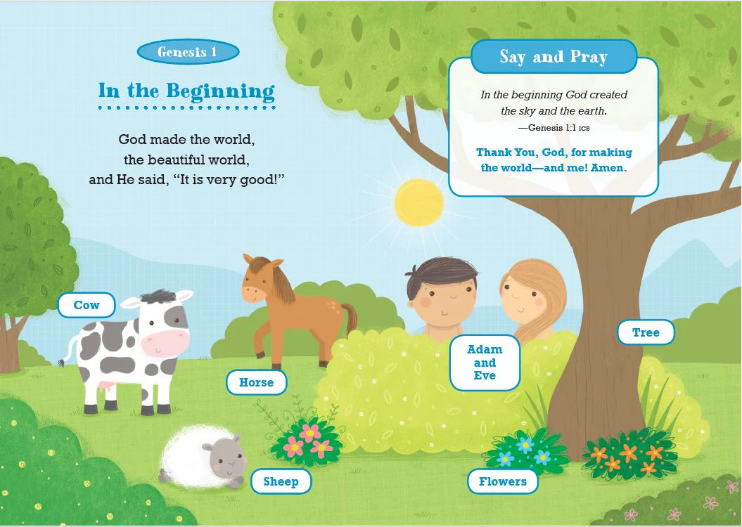 Say and Pray Bible: First Words, Stories, and Prayers - Image 6