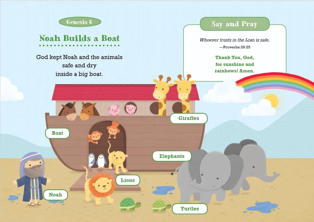 Say and Pray Bible: First Words, Stories, and Prayers - Image 7