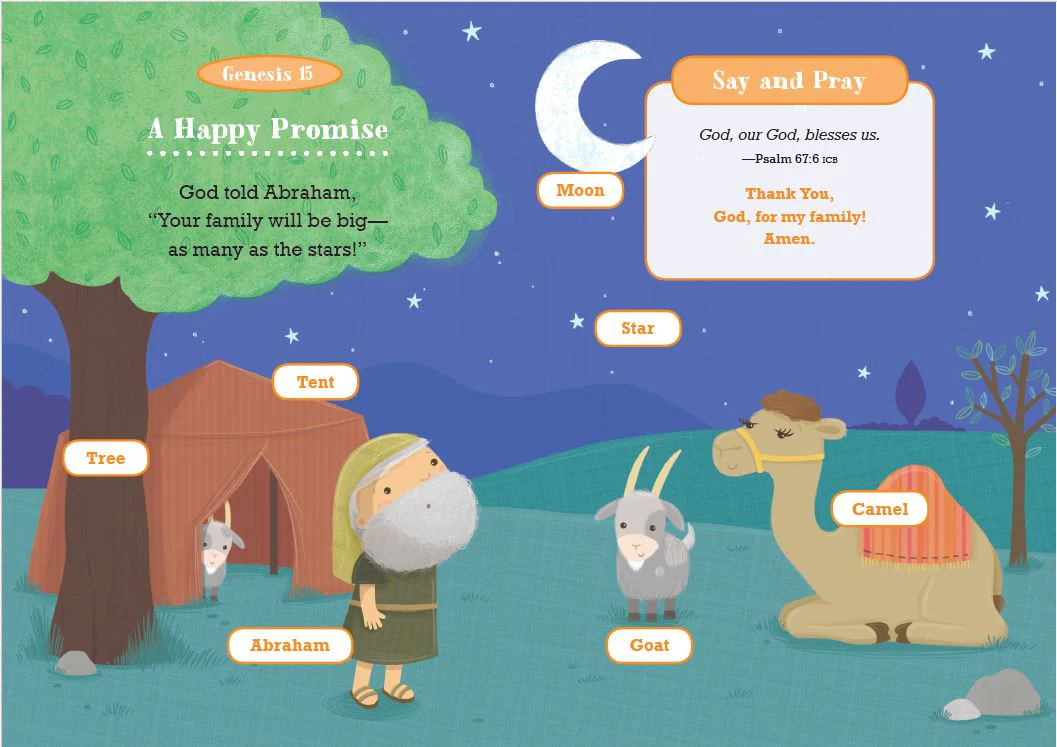 Say and Pray Bible: First Words, Stories, and Prayers - Image 8