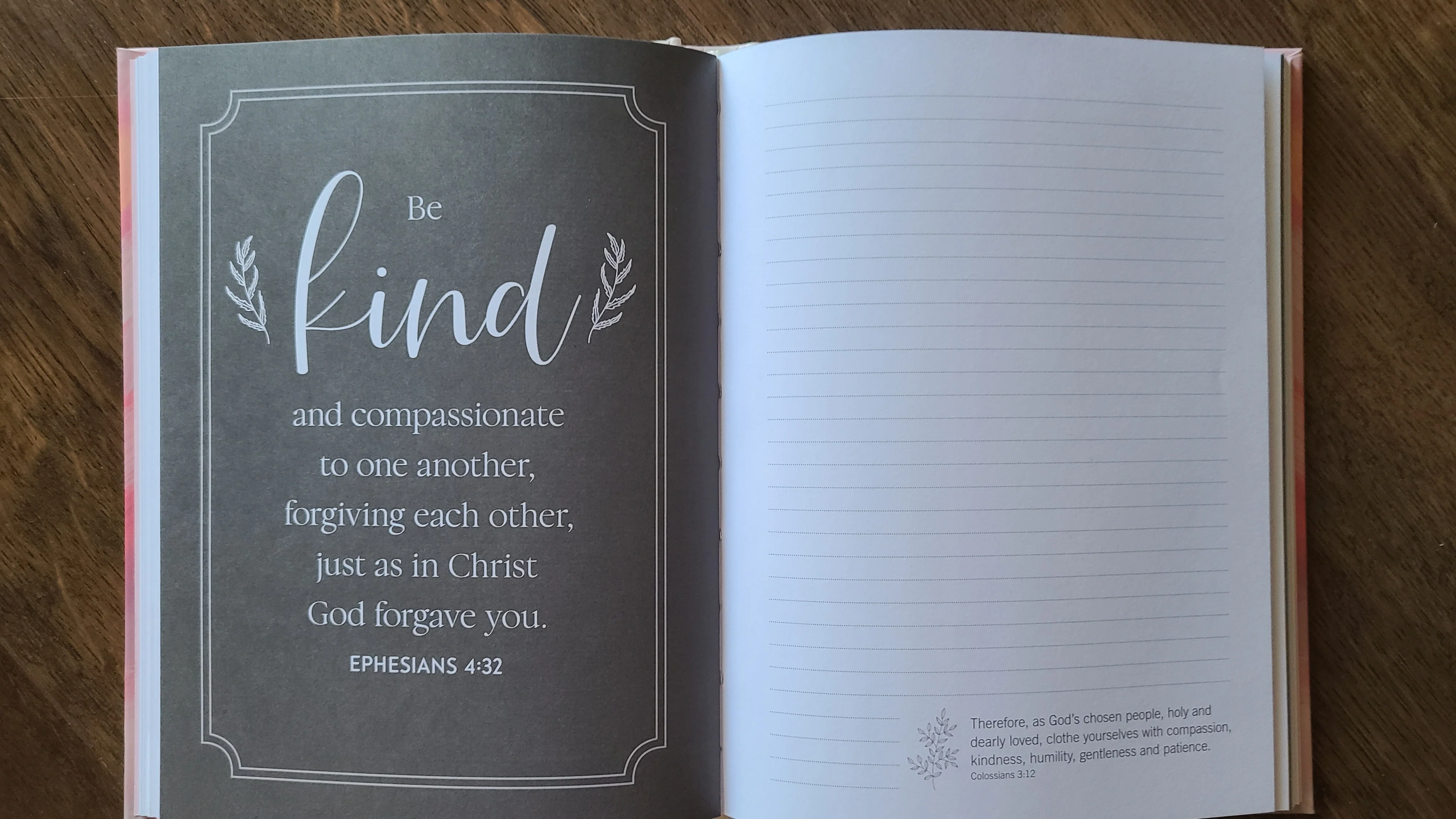 Scripture Journal, Hardcover, Pink - Image 4