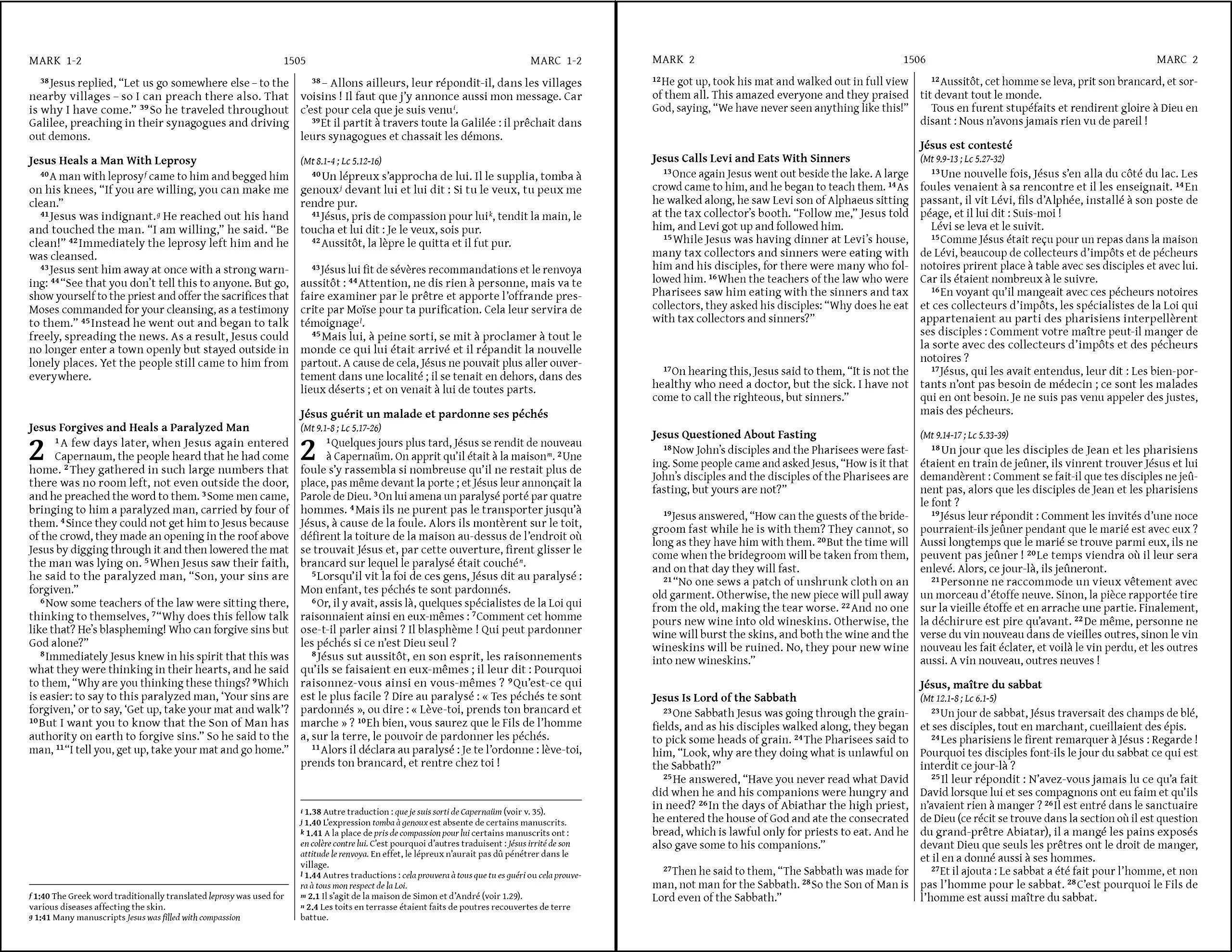 Semeur, NIV, French/English Bilingual Bible - Image 5